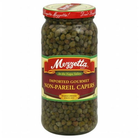 Mezzetta Caper Non Pareil - 16 Oz Pack of 6-
