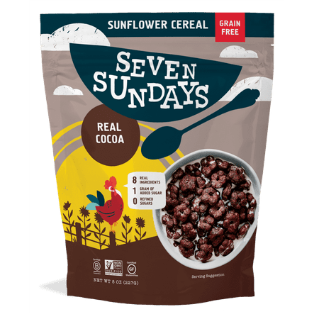 Seven Sundays - Grain Free  Gluten Free Sunflower Cocoa Cereal  8 Oz  1 Count