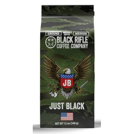 Black Rifle Coffee Company Just Black Medium Roast Ground Coffee - 12oz