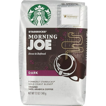 Starbucks Ground Coffee Dark Roast Morning Joe -- 12 Oz