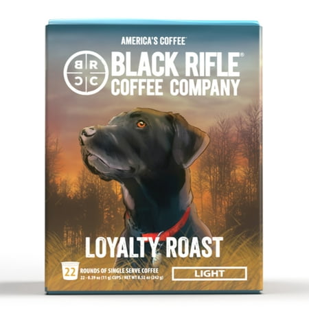 Black Rifle Coffee Company Loyalty Light Roast Coffee Pods - 22ct