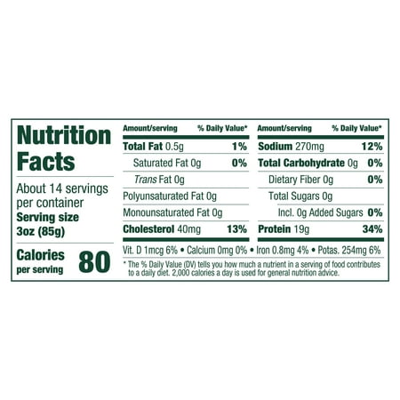 Chicken of the Sea Wild Caught Light Tuna in Water Packet 43 Oz