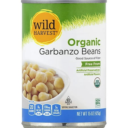 Wild Harvest Organic Garbanzo Beans -- 15 Oz