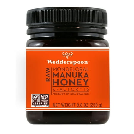 Wedderspoon Raw Manuka Honey KFactor 16 -- 8.8 Oz