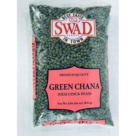 SWAD Green Chana Desi Chick Peas - 4lbs (1.81kg)