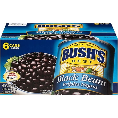 Bush S Black Beans 15 Oz 6 Ct