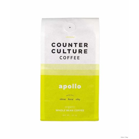 - Roasted Certified Organic Whole Bean Coffee (Kosher) - Apollo  12 Oz (1 Bag)