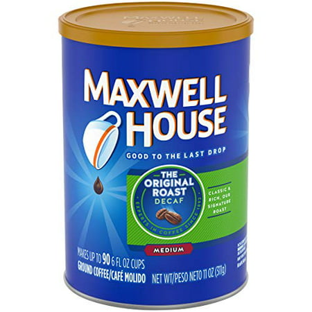 Maxwell House Decaf Original Medium Roast Ground Coffee (11 Oz Canister)