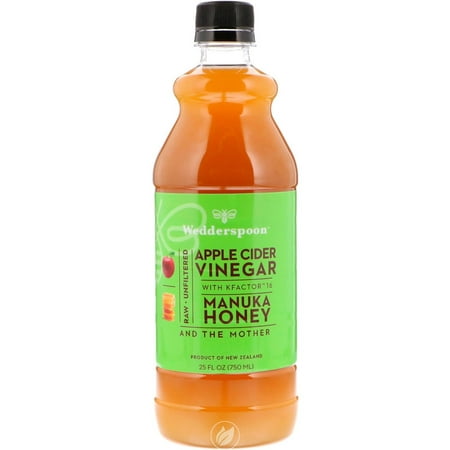 (3 Pack) Wedderspoon Apple Cider Vinegar with Manuka Honey 25oz