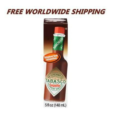 Tabasco Smoked Red Jalapeños Chipotle Peppers Sauce 5 Fl Oz