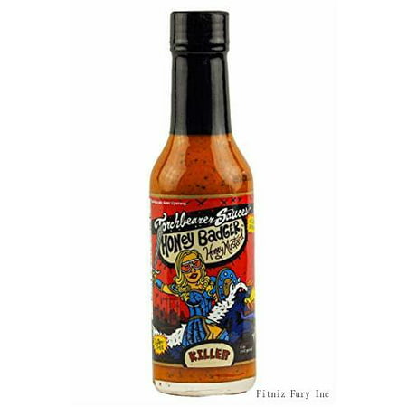 Hot Sauce  5 Fl Oz  Heat Level: 9 - Killer - All Natural  Vegan  Extract-free  Made in and Featured on Hot Ones