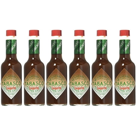 Tabasco Brand  Chipotle Hot Sauce  5 Oz (148 Ml) (Pack of 6)