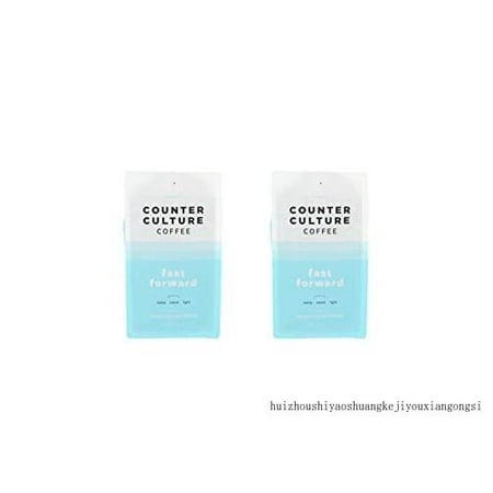 Counter Culture Whole Bean Coffee (Fast Forward) 12 Oz (Pack of 2)