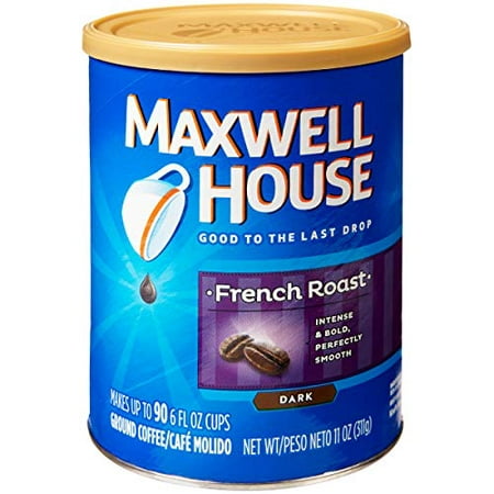 Maxwell House French Roast Dark Roast Ground Coffee (11 Oz Bag)