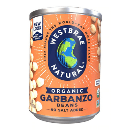 Westbrae Natural Organic Garbanzo Beans 15 Oz Pack of 2