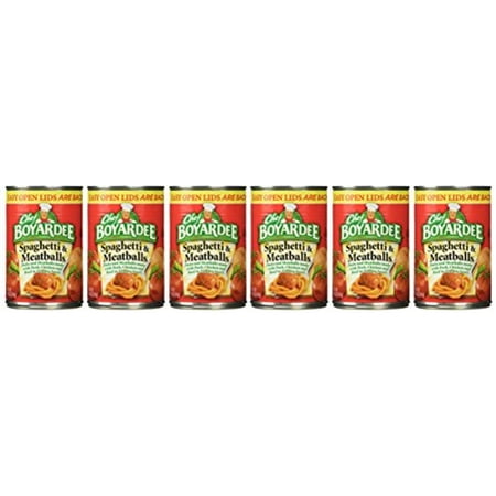 Chef Boyardee  Spaghetti & Meatballs  14.5Oz Can (Pack of 6)