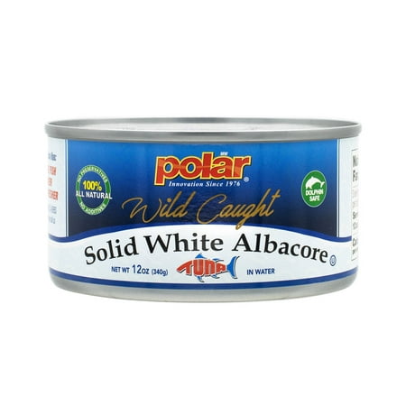 MW Polar All Natural Solid White Tuna in Water 12 Oz Can (Pack of 12)