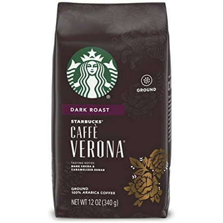 Starbucks Ground Coffee—Dark Roast Coffee—Caffè Verona—100% Arabica—1 Bag (12 Oz)