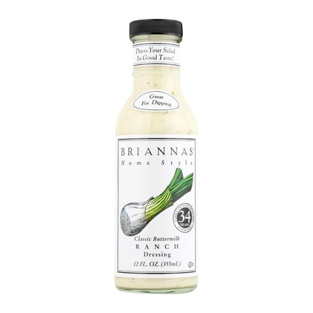 Brianna S - Salad Dressing - Classic Buttermilk Ranch - 12 Fl Oz - Case of 6