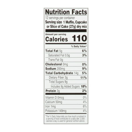 Simple Mills - Mix Chocolate Muffin Cake - Case of 6-11.2 OZ