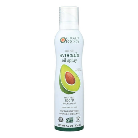 Chosen Foods Avacado Oil - 100%Pure - Spry - Case of 6 - 4.7 Fl Oz