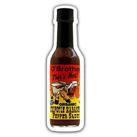 O Brothers Hot Sauce 12 X 5 Oz Chipotle Habanero Pep- Sauce