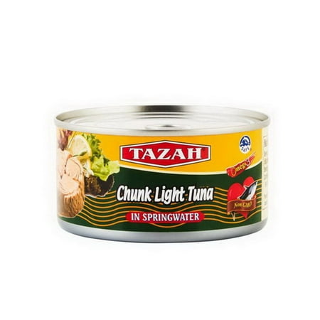 (Price/Case)Tazah 0362WL Chunk Light Tuna in Spring Water 24/12 Oz