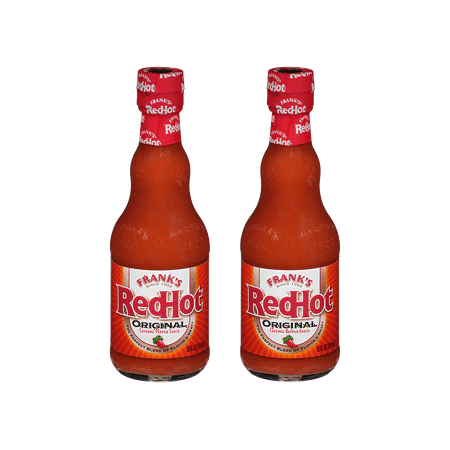 Frank S Original Cayenne Pepper RedHot Sauce  2-Pack 12 Fl. Oz. Bottles