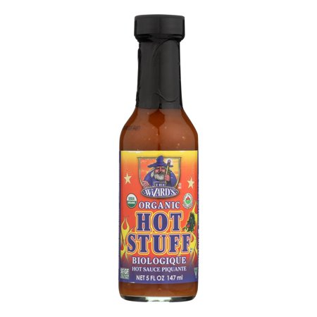 Wizard Sauce - Hot Stuff - Case of 12 - 5 Fl Oz.