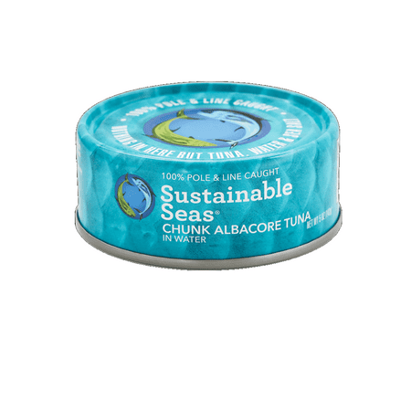 Sustainable Seas Chunk Albacore Tuna in Water  5 Oz [Pack of 12]