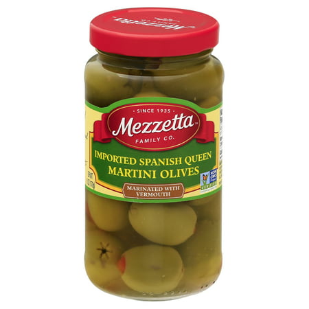 Mezzetta Martini Olives - Case of 6 - 6 OZ