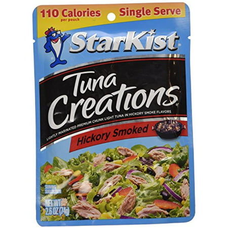 Starkist Tuna Creations  Hickory Smoked  Single Serve 2.6-Ounce Pouch (Pack of 6)