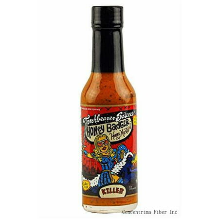 Hot Sauce  5 Fl Oz  Heat Level: 9 - Killer - All Natural  Vegan  Extract-free  Made in and Featured on Hot Ones