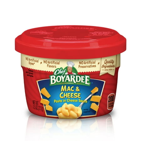 Chef Boyardee Macaroni and Cheese  Microwave Pasta  7.5 Oz