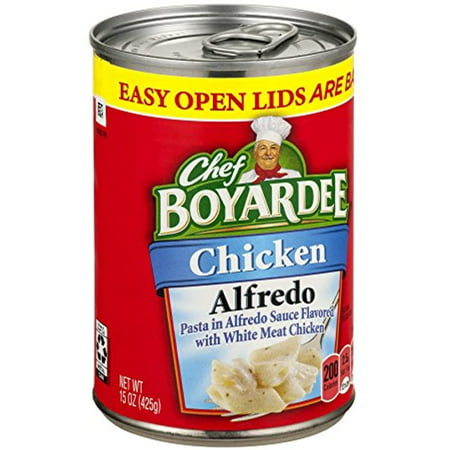 Chef Boyardee  Chicken Alfredo  15Oz Can (Pack of 6)