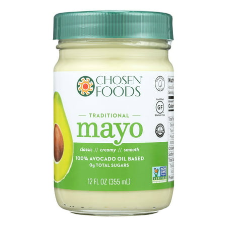 Chosen Foods Avocado Cado Oil - Mayo - Case of 6 - 12 Oz.