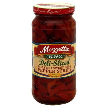 Mezzetta Roasted Bell Pepper Strips- 16 Oz- Pack of 6