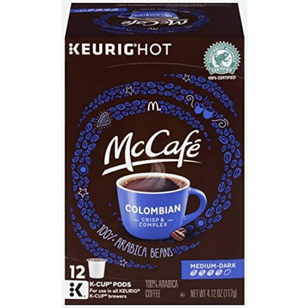 Mccafe Colombian Keurig K Cup Coffee Pods (12 Count  4.12 Oz Box)