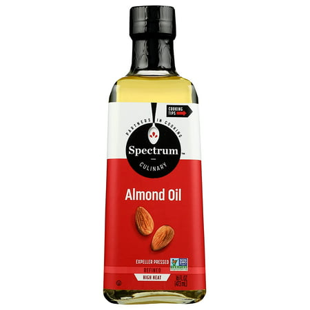 Spectrum Naturals Refined Sweet Almond Oil 16 Fl Oz. Pack of 3