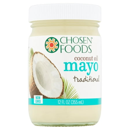 Chosen Foods Mayo Coconut Oil 12 Oz (Pack of 6)
