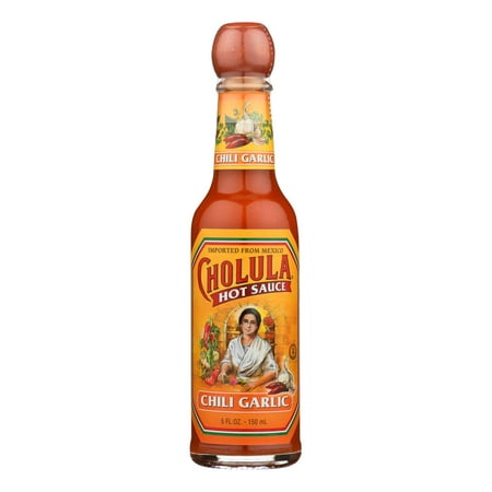 Cholula Hot Sauce Chili Garlic 5 Fl Oz. Pack of 4