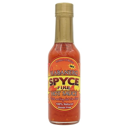 Spyce Habanero Fire Hot Sauce  3-Pack 5 Fl. Oz. Bottles