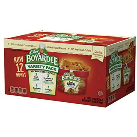 Product of Chef Boyardee Variety Microwave Cups  12 Ct./90 Oz.