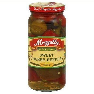 6 Pack : G L Mezzetta Peppers  Swt Cherry  16-ounce