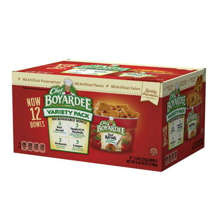 Product of Chef Boyardee Variety Microwave Cups  12 Ct./90 Oz.