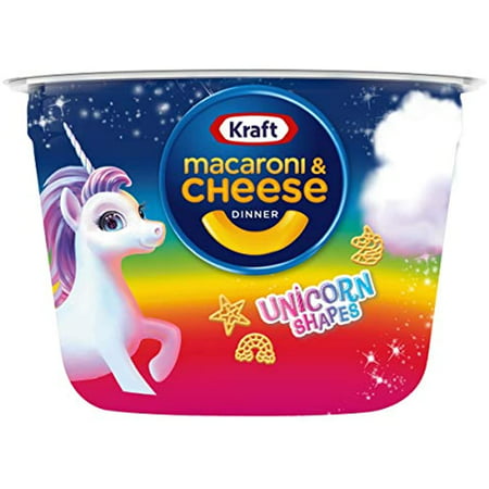 Kraft Easy Mac Unicorn Shapes Macaroni and Cheese Unicorn Cups  19 Ounce (Pack of 10)