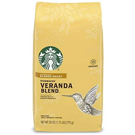 Starbucks Veranda Blend Light Blonde Roast Ground Coffee  28 Ounce (Pack of 1) Bag