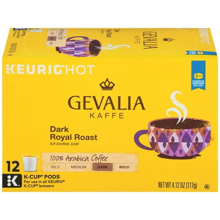 Gevalia Dark Royal Roast K-Cup Packs - 12 Count
