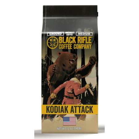 Black Rifle Coffee Company Kodiak Attack  Medium Roast  Ground Coffee  12 Oz