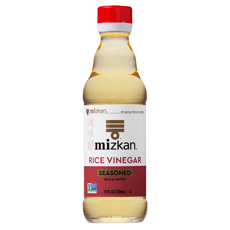 (6 Pack) Mizkan Seasoned Rice Vinegar  Mild and Sweet  12 Fl Oz